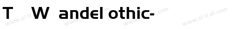 TEFVRW HandelGothic字体转换 TEFVRW HandelGothic字体转换